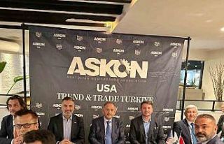 Bakan Özhaseki, ABD’de Türk iş adamlarıyla buluştu