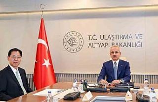 Bakan Uraloğlu, Çin Büyükelçisi Shaobin’ı...