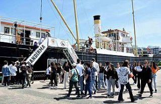 Bandırma Müze Gemisi 276 bin ziyaretçiyi ağırladı