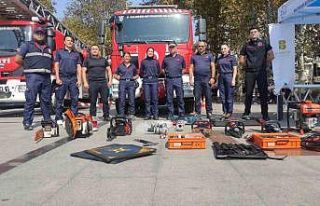 Bandırma’da İtfaiye Haftası’nda itfaiye tanıtım...