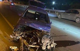 Bandırma’da trafik kazasında 1 kişi yaralandı