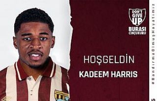 Bandırmaspor, Kadeem Harris’i transfer etti