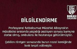 Bandırmaspor’da iki futbolcu sakatlandı