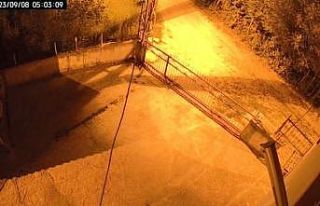 Bartın’daki deprem kamerada