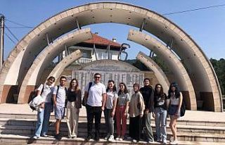 Başarılı öğrenciler Balkan turu yaptı