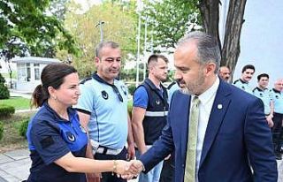 Başkan Aktaş’tan zabıtaya moral ziyareti