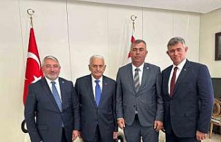 Başkan Aşgın, Binali Yıldırım ile KKTC’de...