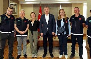 Başkan Büyükakın: "Afetlerde nitelikli ellere...