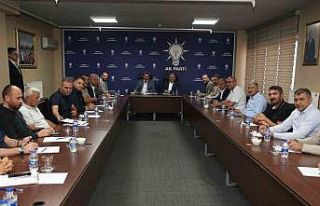 Başkan Büyükkılıç, İlçe Başkanları İstişare...