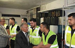 Başkan Büyükkılıç’tan Teknik Ziyaret