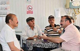 Başkan Doğan, halkı bilgilendiriyor