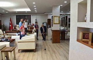 Başkan Kayda şampiyon öğrencileri ağırladı