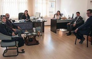 Başkan Oral’a proje bilgilendirmesi