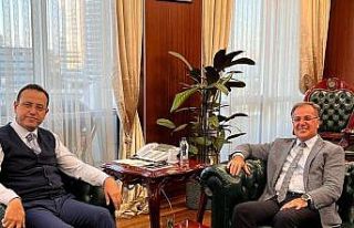 Başkan Özdoğan Projeler İçin Başkent Mesaisinde