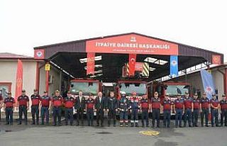 Başkan Zorluoğlu İtfaiye haftasını personeliyle...