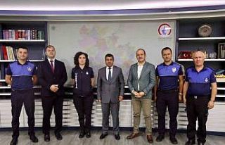 Başkanvekili Günden, Zabıta teşkilatını ağırladı