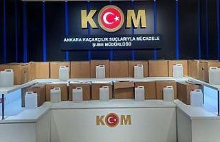 Başkent’te 258 bin liralık kaçak sigara, tütün...