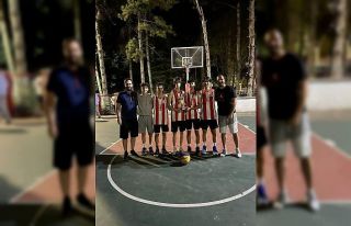 Bayburt takımı sokak basketbolunda üçüncü oldu