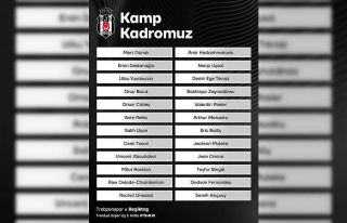 Beşiktaş’ın Trabzonspor maçı kamp kadrosu açıklandı