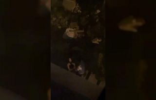 Beşiktaş’ta çiftin kavgası: Önce boğazını...