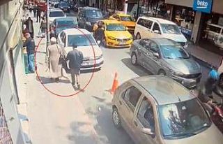 Beyoğlu’nda kadınları hedef alan yankesici kamerada:...