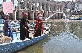Beyşehir’de göl için kadınlar dayanışması