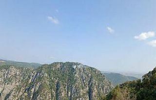 Bilecik’te çıkan orman yangını havadan ve karadan...