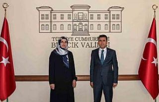 Bilecik’te görev yapan ilk kadın müftü yardımcısıyla...