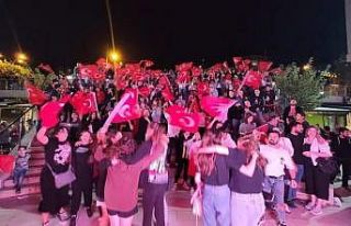 Bilecik’te milli maç coşkusu