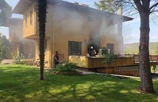 Bilecik’te villada çıkan yangın söndürüldü