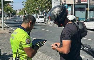 Bir saatlik uygulamada 120 bin TL ceza kesildi