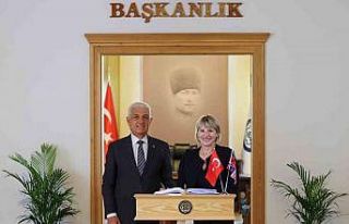 Birleşik Krallık Büyükelçisi’nden Başkan Gürün’e...