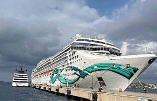 Bodrum’a iki gemiyle 2 bin 613 yolcu geldi