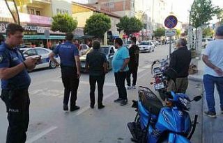 Burdur’da motosikletin çarptığı çocuk yaralandı