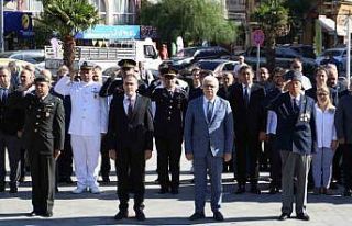 Burhaniye’de Gaziler Günü, Cumhuriyet Meydanı’nda...