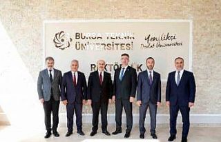 Bursa Valisi Mahmut Demirtaş’tan BTÜ’ye ziyaret