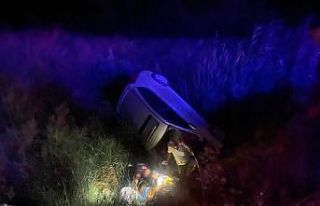 Bursa’da tarlaya uçan otomobilde can pazarı: 1...