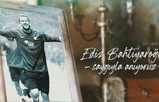 Bursaspor, Ediz Bahtiyaroğlu’nu unutmadı