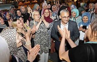 Bursa’ya giden kadınlar, şehre dönüşte Belediye...