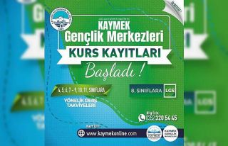 Büyükşehirin gençlik merkezleri için kurs kayıtları...