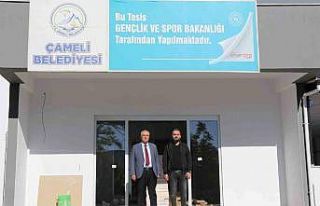 Çameli Gençlik Merkezi hızla yükseliyor
