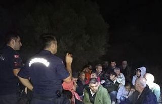 Çanakkale’de 27 kaçak göçmen yakalandı