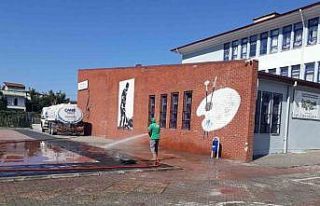 Canik’te okullar sezona hazırlanıyor