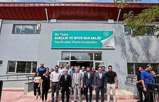 Çardak Kapalı Spor Salonu ve Gençlik Merkezi tamamlandı
