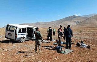 Çatak’ta trafik kazası: 6 yaralı