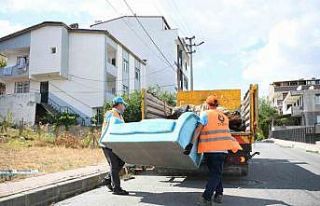 Çayırova’da kaba atıklar geri dönüşüme kazandırılıyor
