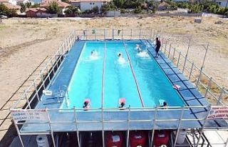 Çekerek’te “Yüzme Bilmeyen kalmasın” projesi...