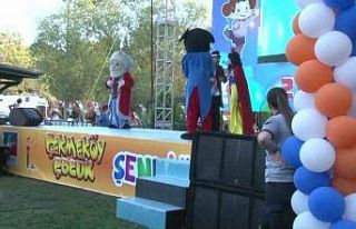 Çekmeköy Çocuk Şenliği’nde çocuklar doyasıya...