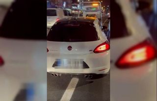 Çevreyi rahatsız eden sürücülere ceza