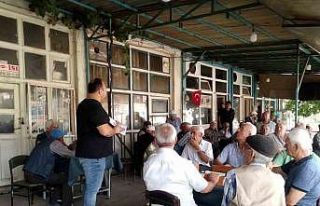 Çiftçiler tarla faresi ile mücadele konusunda bilgilendirildi